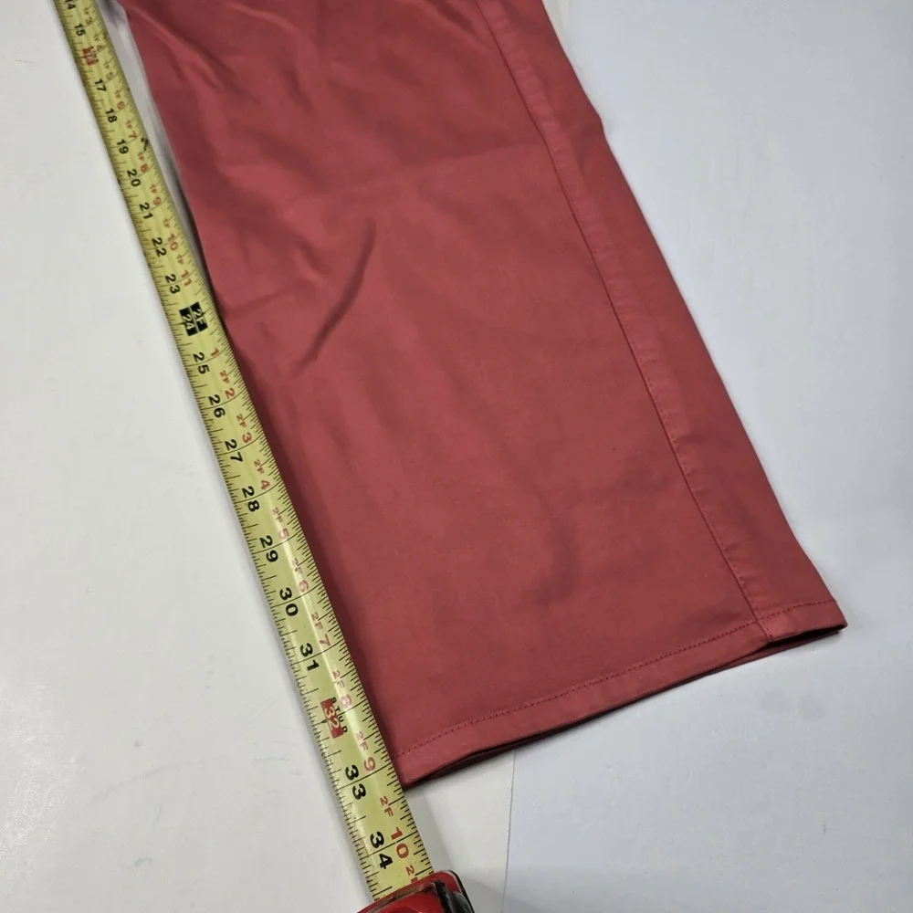Peter Millar Crown Sport EB66‎ Pants Mens 42x33 Red Golf Performance Polyester